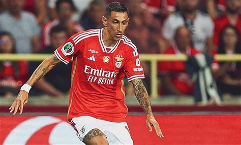 Video el golazo de Di María para darle un título al Benfica en su