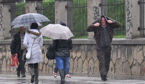 Stiže nova promjena vremena Danas oblačno sa slabom kišom