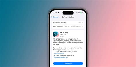 Návod Jak nainstalovat beta verzi iOS 18 AppleKing Blog