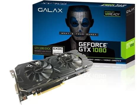 Tarjeta De Vídeo Galax Exoc Gaming Gtx 1080 Gamer Mercadolibre