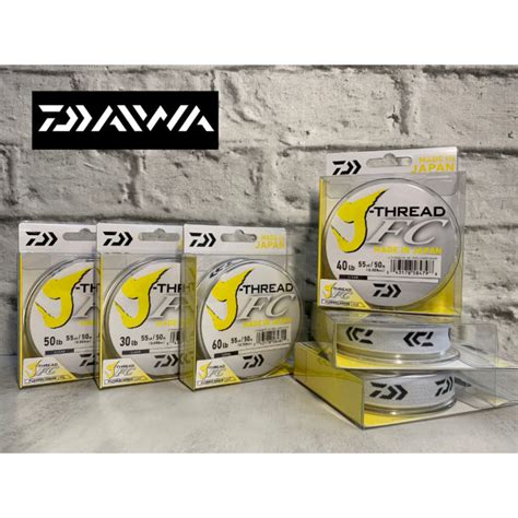 Daiwa J Thread Fc Fluorocarbon Leader Line Lazada