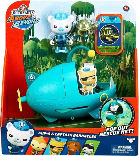 OCTONAUTS OKTONAUCI FIGURKA KAPITAN BARNACLE POJAZD GUP A 14051308333