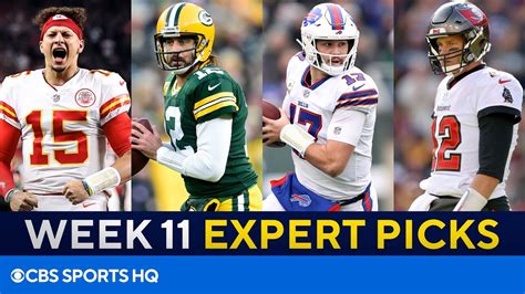 Picks For Every Big Week 11 Nfl Game Picks To Win Best Bets And More Cbs Sports Hq Win Big