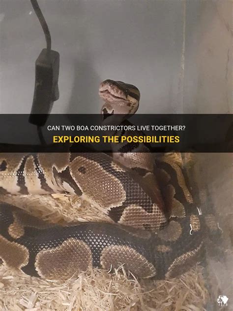 Can Two Boa Constrictors Live Together Exploring The Possibilities