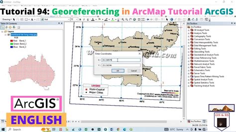 Georeferencing In ArcMap Tutorial II ArcGIS YouTube