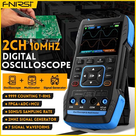 Fnirsi 2 C23t Handheld Digital Oszilloskop Multimeter Funktion Signal