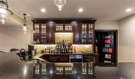 Amazing Basement Remodel, with Irresistible Wine Cellar in Ashburn VA ...