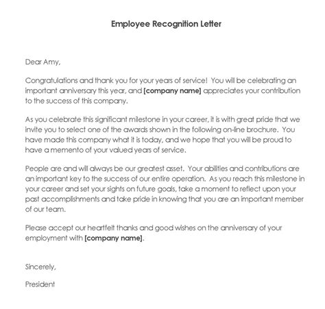 40 Best Sample Employee Recognition Letters (Writing Tips)