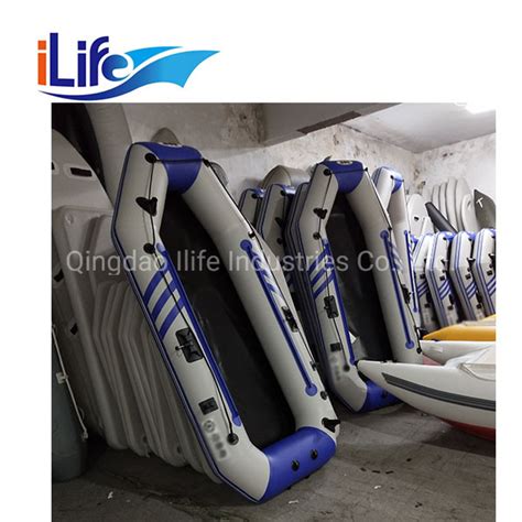 Ilife Foldable Pvc Hypalon Inflatable Rubber Fishing Inflatable Boats