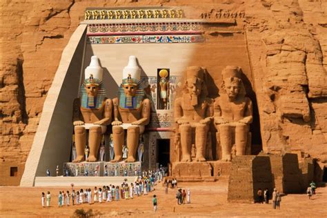 The Great Temple At Abu Simbel Which Took About 20 Years To Build Was