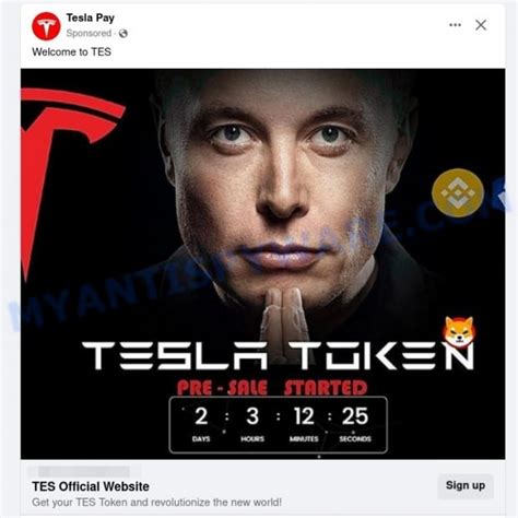 Tesla Token Pre Sale Scam With Elon Musk Don T Get Fooled By Fake