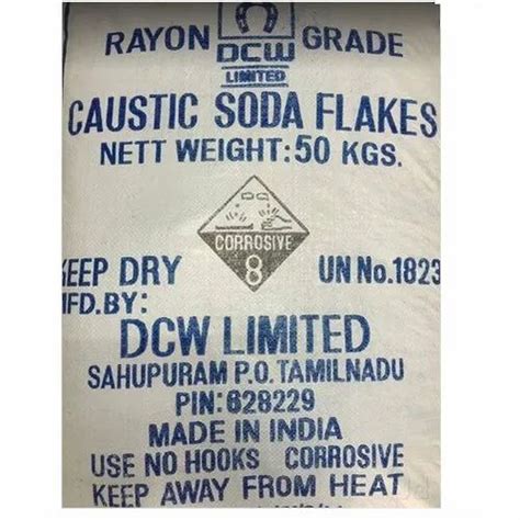 Industrial Grade Caustic Soda Flake 99 Packaging Type Hdpe Bag At Rs 2280 Bag In Madurai