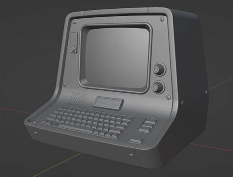 Fallout 4 Terminal 3D model | CGTrader