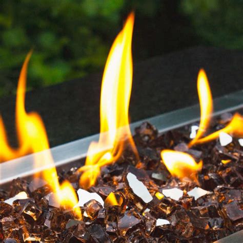 What Color Glass Looks Best In Fire Pit Colorado Fire Pits