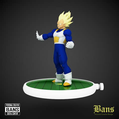 Archivo 3d Vegeta Exclusiva・design Para Impresora 3d Para Descargar・cults