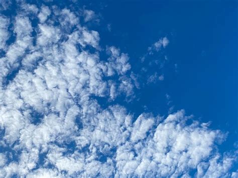 Premium Photo Blue Sky And White Cloudscape Background