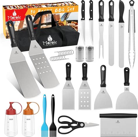 Amazon Morole Pcs Griddle Accessories Kit Grilling Accessories