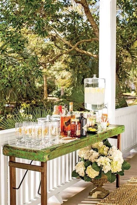 25 Cool Drink Stations For Outdoor Parties Shelterness Porch