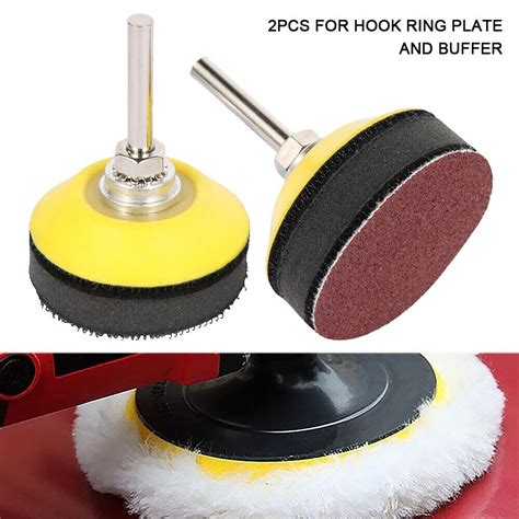 Drill Sander Attachment Sanding Discs Pad Kit Flocking Sandpaper Setfor