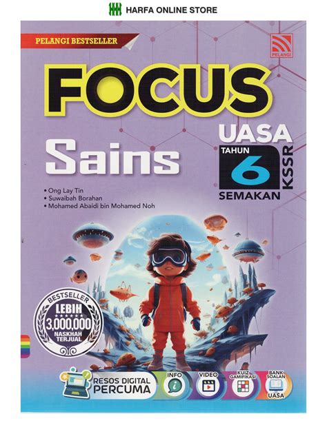 Buku Rujukan Focus Uasa Sains Tahun Kssr Semakan Lazada