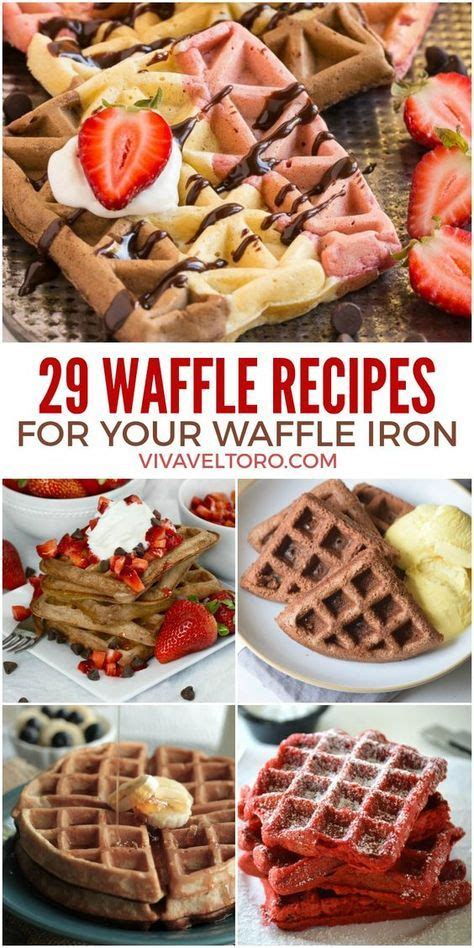 Waffle Recipes For A Waffle Maker Artofit