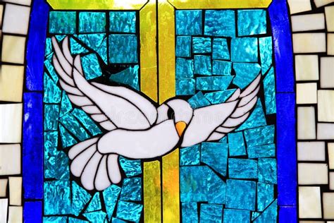 Stained Glass Dove