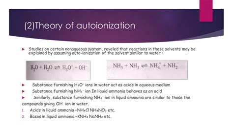 Solvent System Definition Of Acids And Bases Ppt