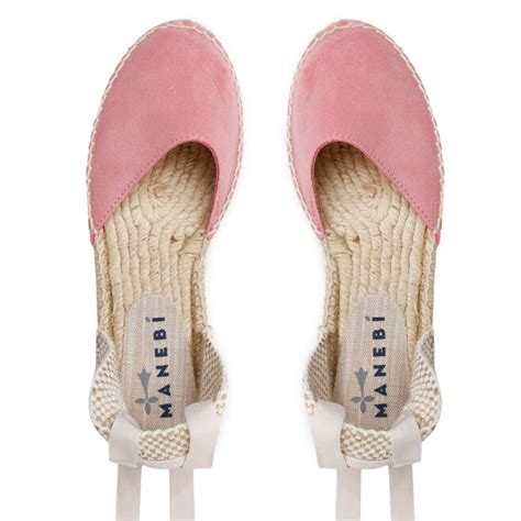 Espadrillas Manebi Flat Valenciana R P Rosa Escarpe It