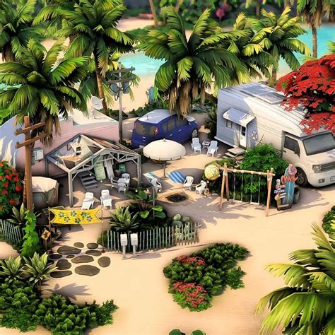 Honeymaysims On Instagram Sulani Beach Campers This Week S Speed