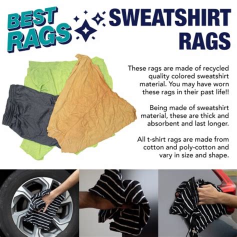 R C13 Sweatshirt Reclaimed Rags Colors 50lb Box 50lb Box Kroger