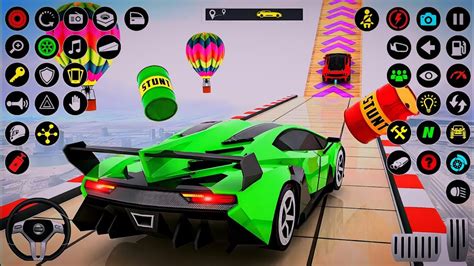 Gt Impossible Car Stunt Race D Muscle Car Mega Ramps Racing