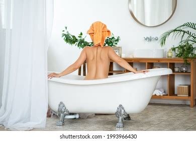 Beauty Naked Sexy Woman Bathroom Spa Stock Photo Shutterstock
