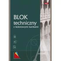 Blok Techniczny A4 10K Kolorowe Kartki Unipap PAKIET 10 Sztuk Ceny I