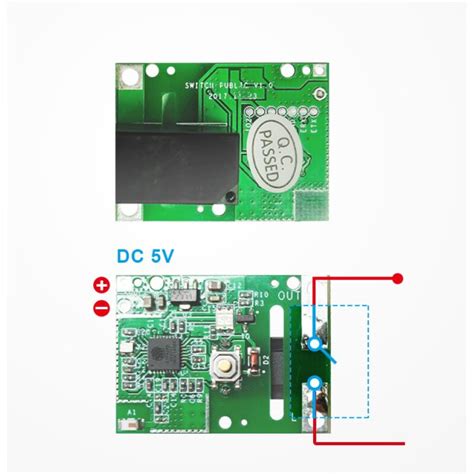 SONOFF RE5V1C 5V Wifi Inching Selflock Relay Module