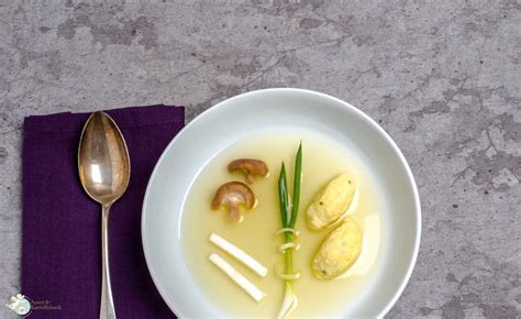 Amor Kartoffelsack Klare Kartoffelsuppe Mit Parmesannockerl