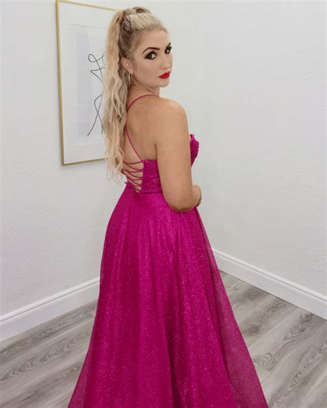Mexico Hot Pink Corset Ballgown Obsession Showroom