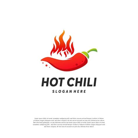 Premium Vector Red Hot Chili Logo Designs Concept Vector Spicy