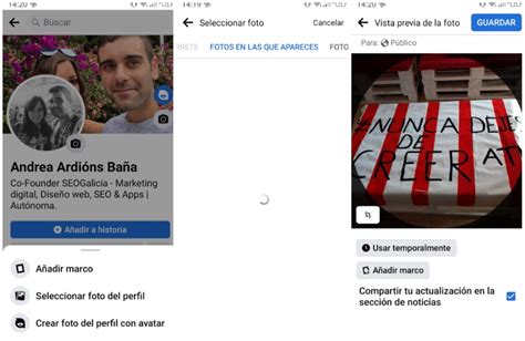 Cómo cambiar la foto de perfil de Facebook sin que se sepa