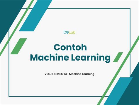 4 Contoh Penerapan Machine Learning Masa Kini