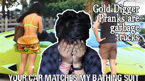 Gold Digger Pranks Are Worst Hooman Tv Roast Youtube