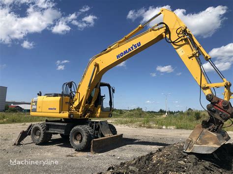 Koparka kołowa KOMATSU Pw200 na sprzedaż Polska Grodzisk Mazowiecki