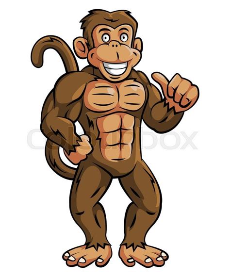 Cartoon Monkey Body