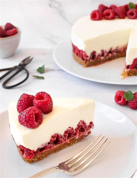 Cheesecake Sans Cuisson Aux Framboises J Ai Si Faim