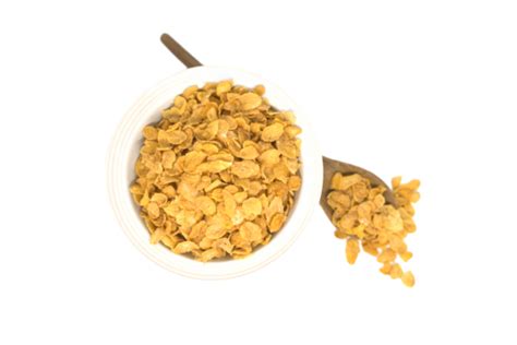 Corn Flakes And Bowl Isolated Liquid Liquid Sugar Cereal Png