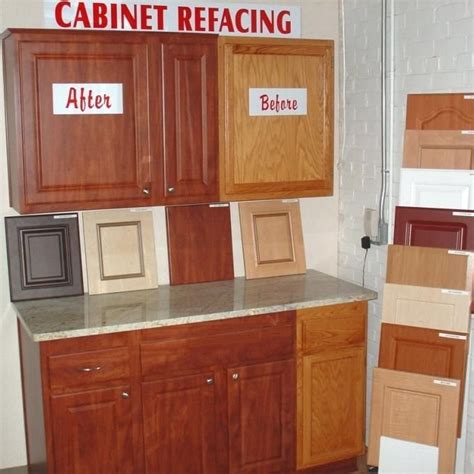 Refacing Oak Cabinets Cost To Reface Oak Cabinets Cabinets Refinishing  Beautiful Kitchen