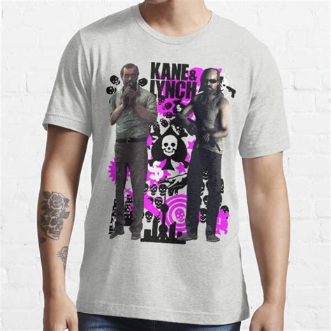 Kane And Lynch T Shirt For Sale By Red Leaf Redbubble Kane T Shirts