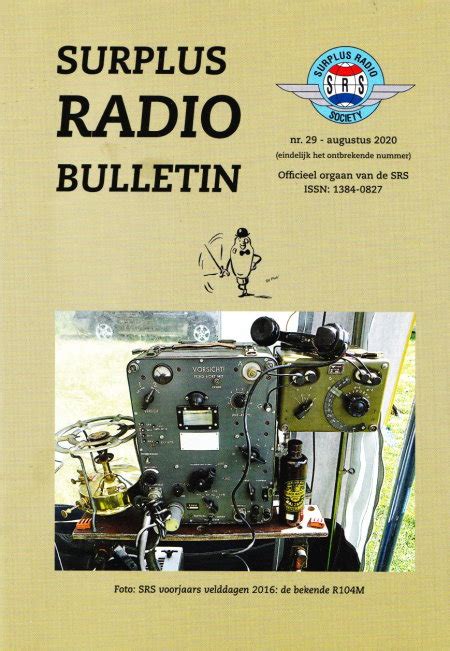 Surplus Radio Bulletin Augustus 2020 Ham Radionl