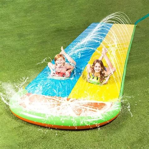 Sloosh Ft Slip Slide Person Deluxe Water Slides With B Env O Gratis