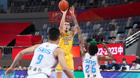 Wiltjer Makes His Debut For Zhejiang With A Game High 28 Pts Cba 威尔