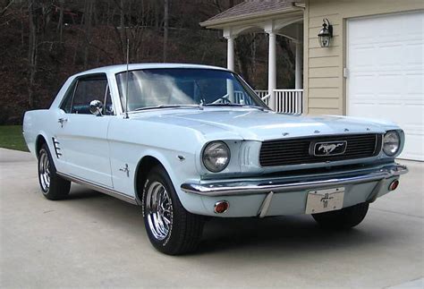 Arcadian Blue 1966 Ford Mustang Hardtop MustangAttitude Photo Detail